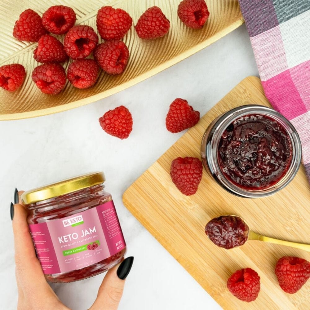 BeKeto Keto Jam, Super Raspberry - 200 g