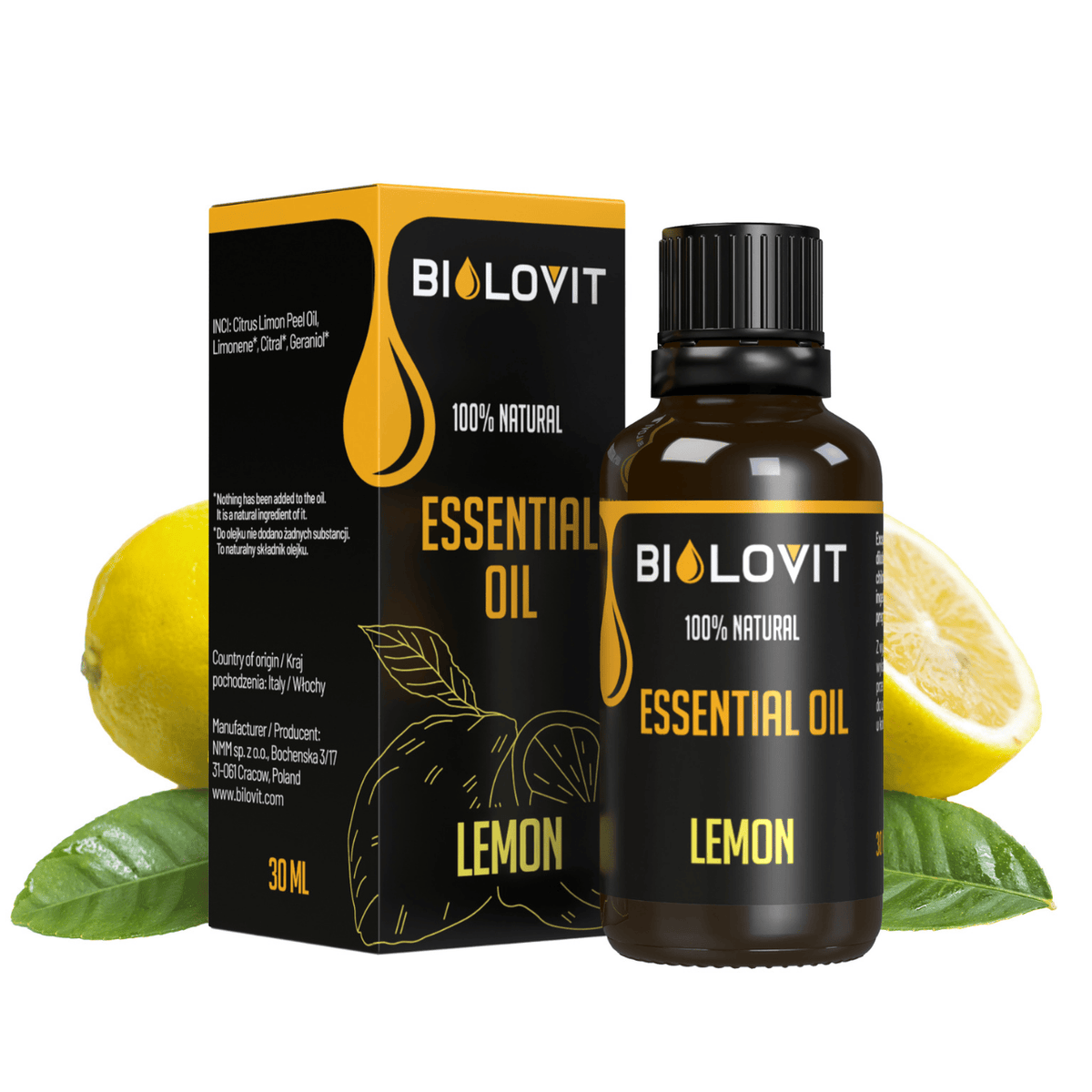 Bilovit Lemon Essential Oil - 30 ml