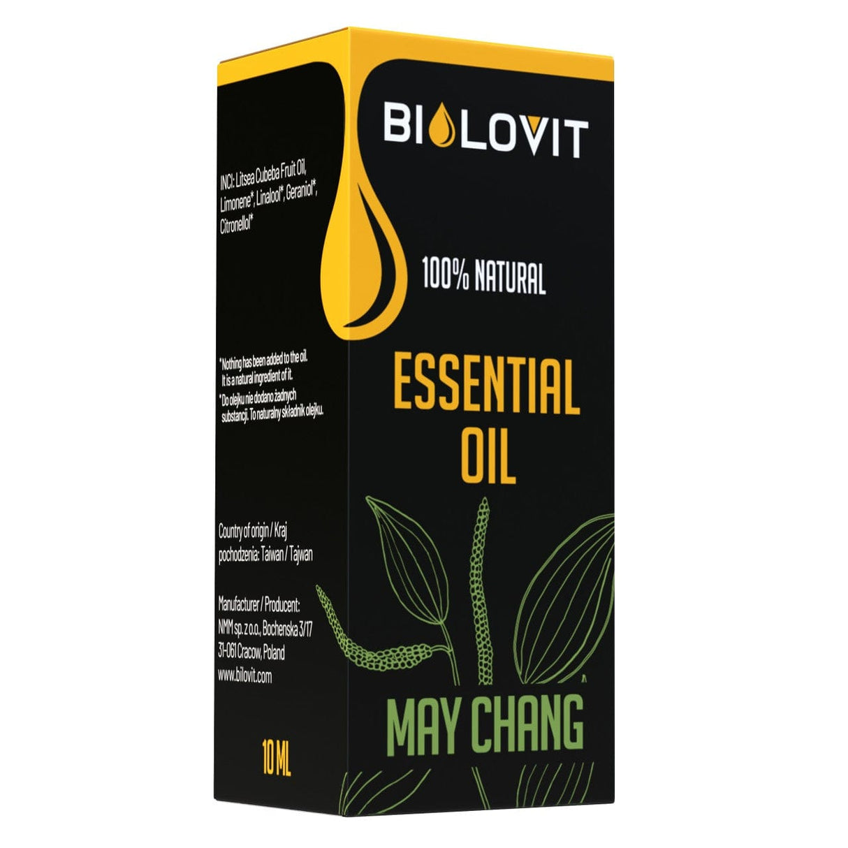 Bilovit May Chang Essential Oil - 10 ml