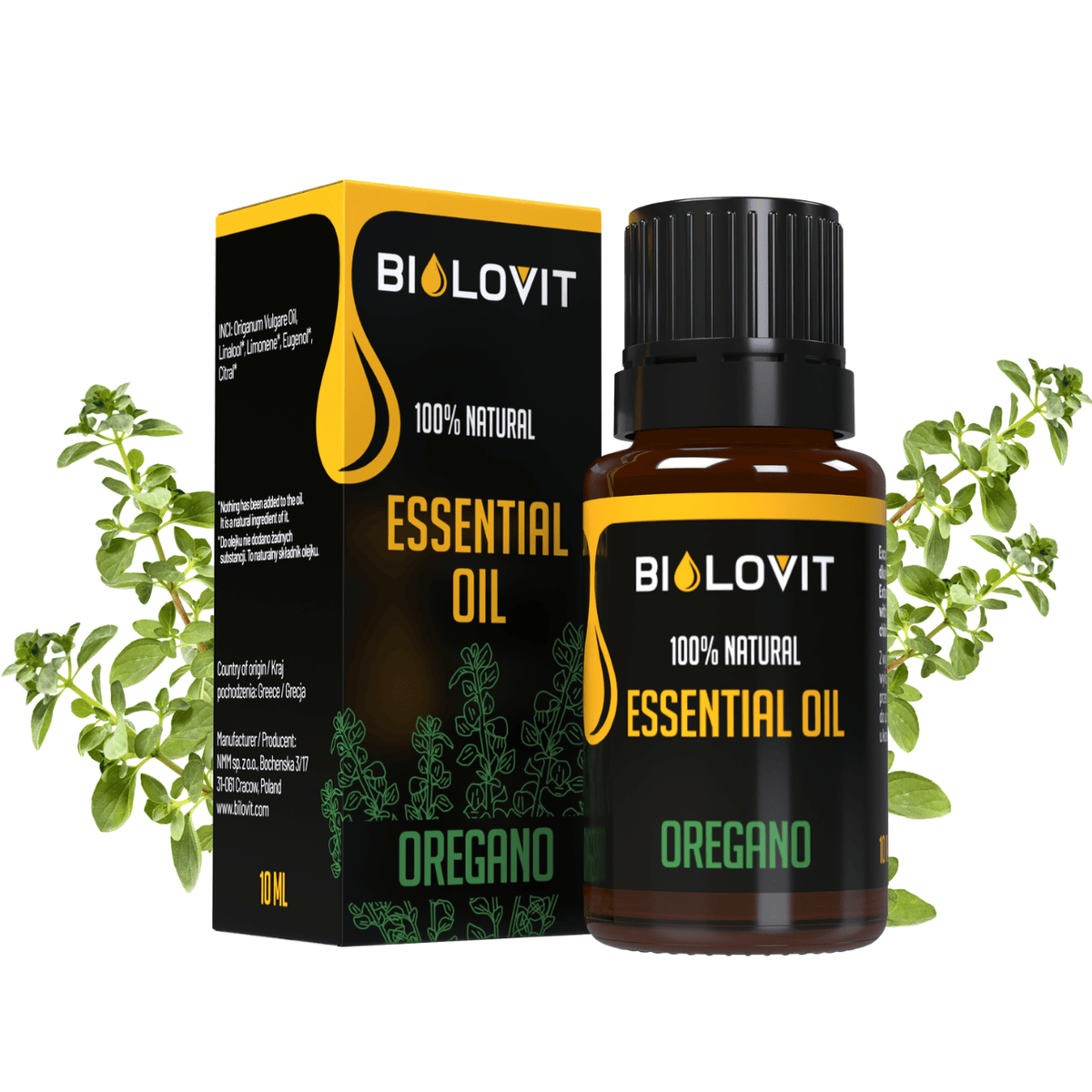 Bilovit Oregano Essential Oil - 10 ml