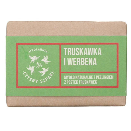 Cztery Szpaki Strawberry and Verbena Soap - 110 g