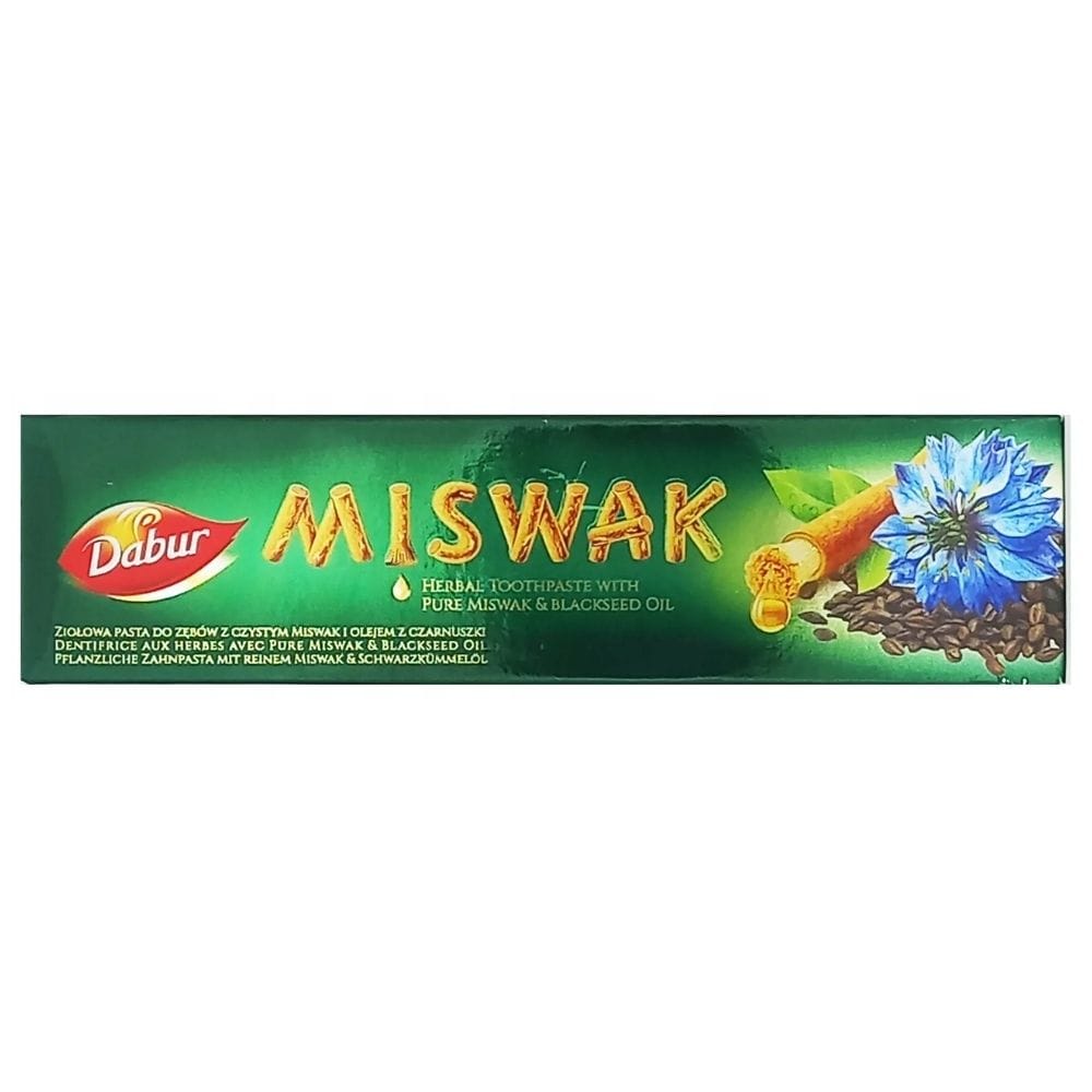 Dabur Herbal Toothpaste with Miswak and Black Cumin Oil - 100 ml