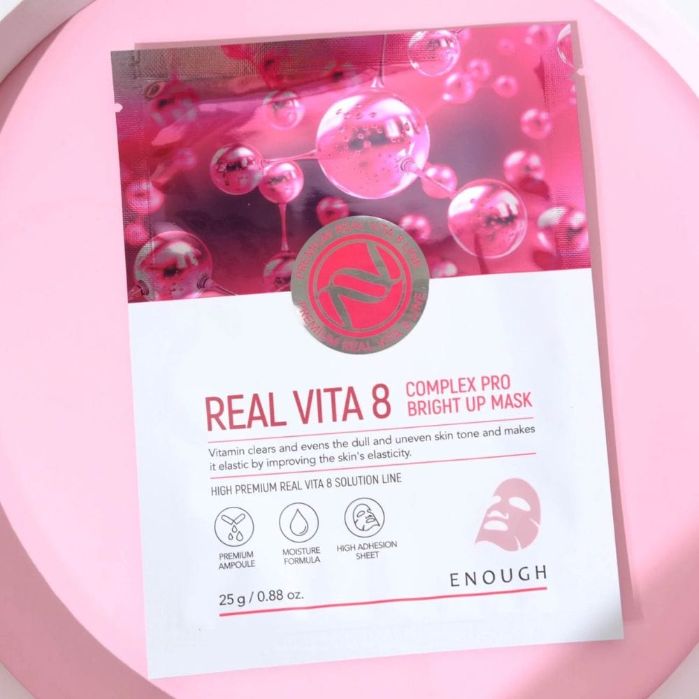 Enough Real Vita 8 Mask with Vitamin Complex - 10 Pieces