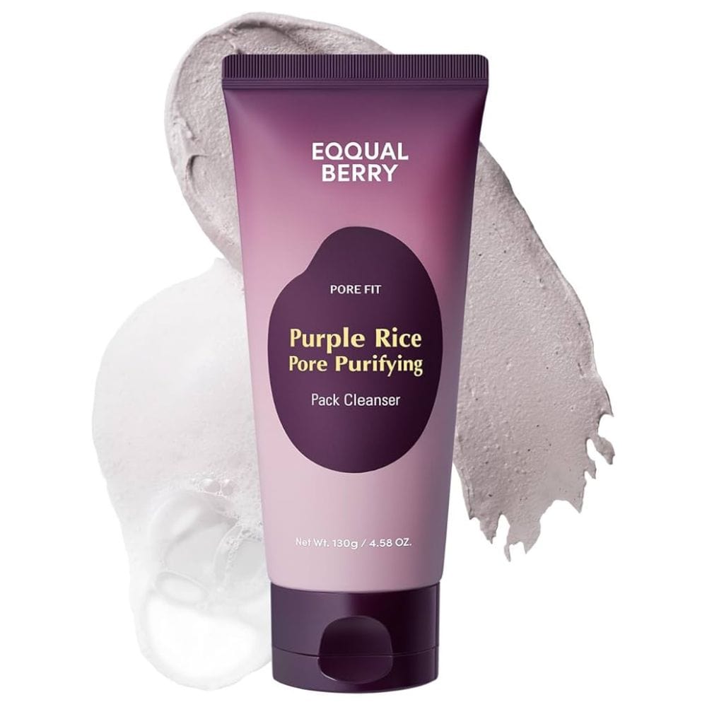 Eqqualberry Purple Rice Purifying Paste with Clays – 130 g