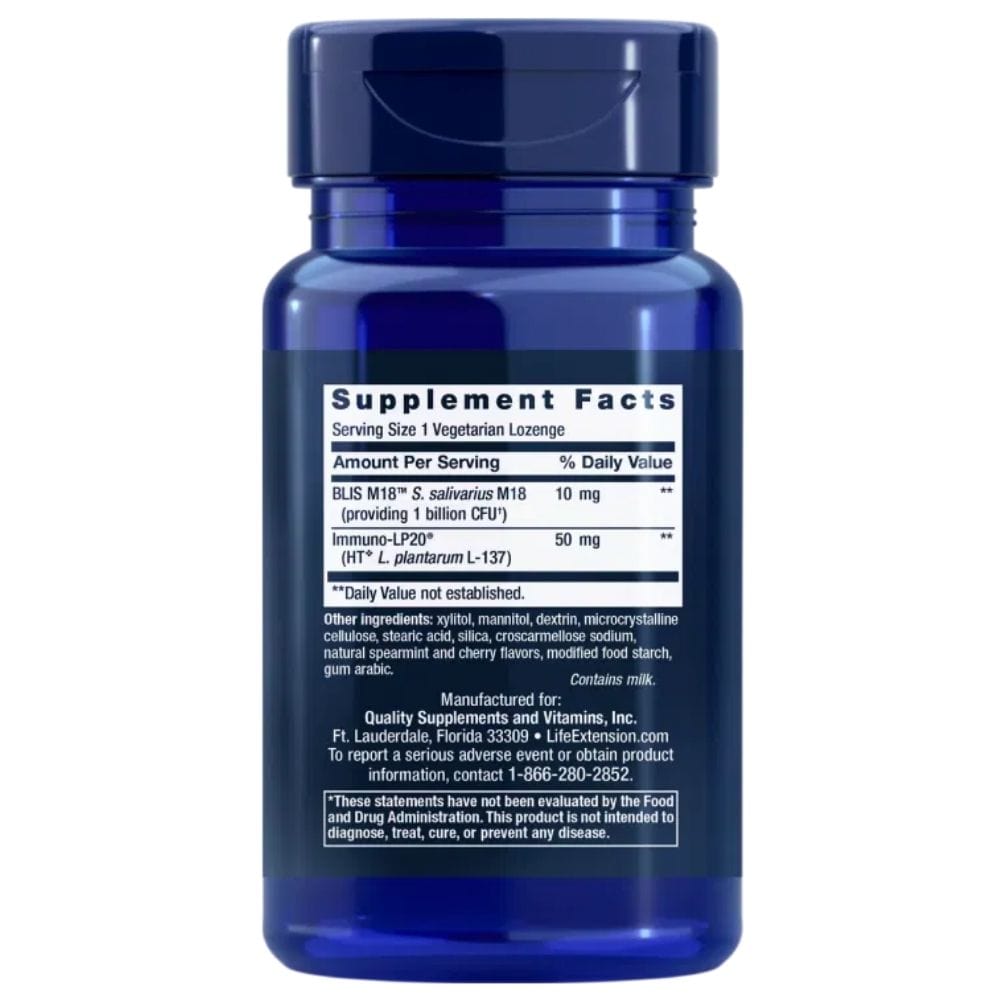 Life Extension FLORASSIST® Oral Hygiene - 30 Lozenges