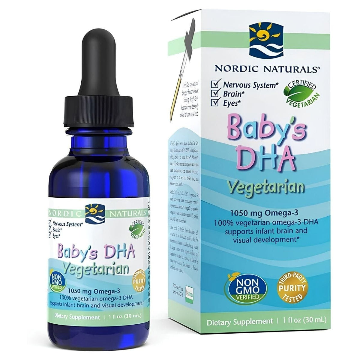 Nordic Naturals Baby's DHA Vegetarian 835 mg Omega-3 - 30 ml