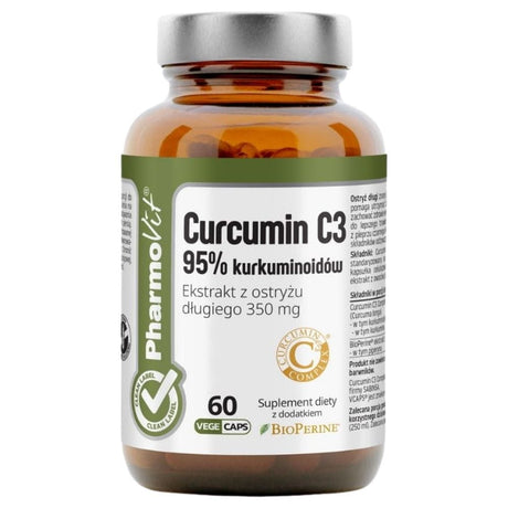 PharmoVit Curcumin C3 (95% Curcuminoids) - 60 Capsules
