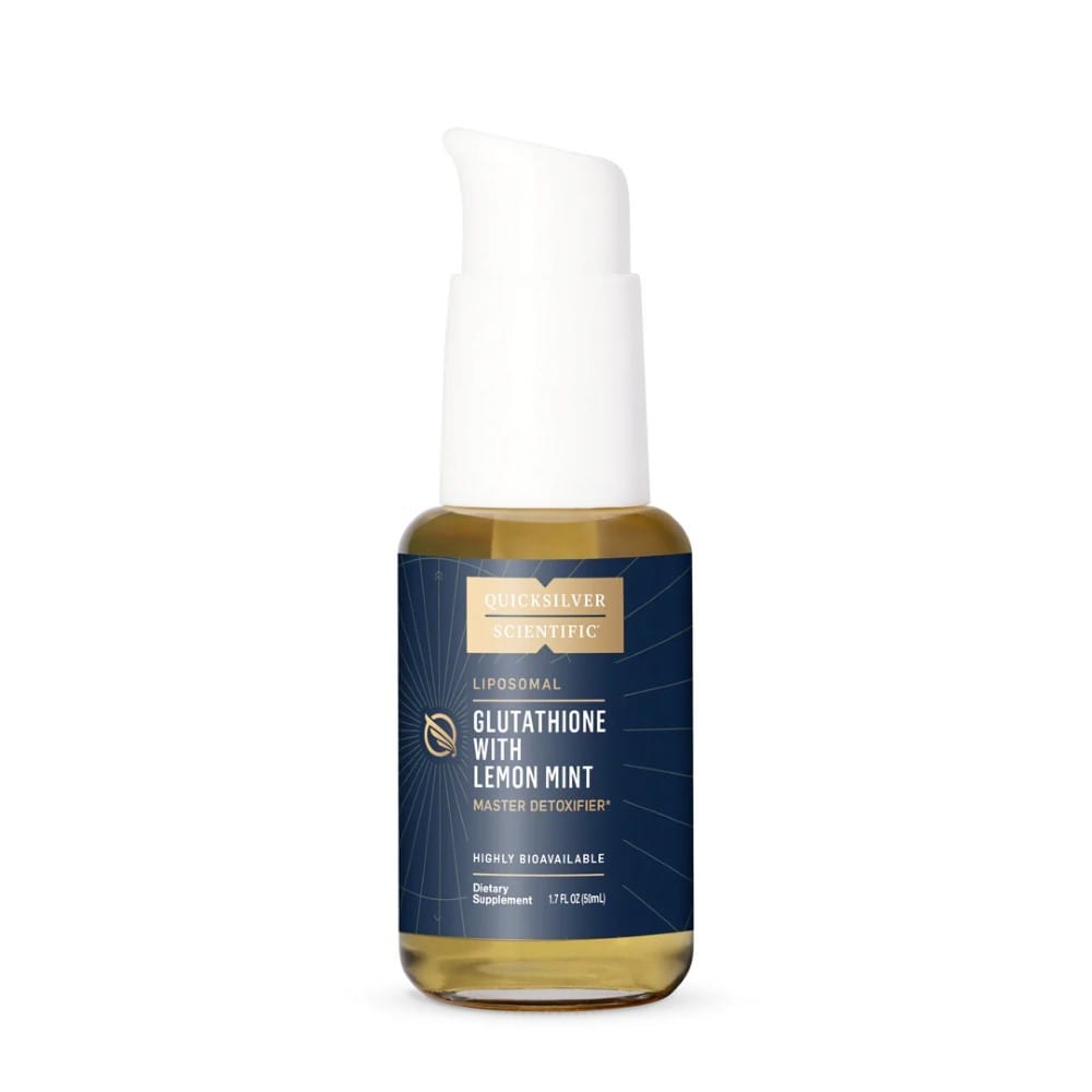 Quicksilver Liposomal Glutathione, Lemon-Mint - 50 ml