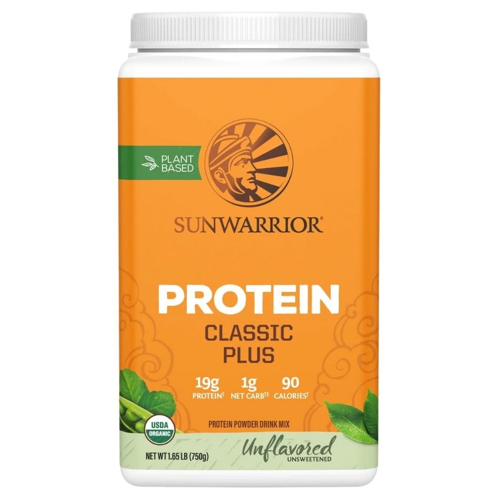 Sunwarrior Classic Plus Protein, Plant Protein, Natural - 750 g