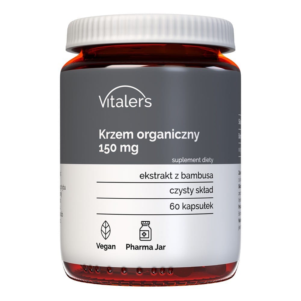 Vitaler's Silica Bamboo (Organic Silicon) 150 mg - 60 Capsules