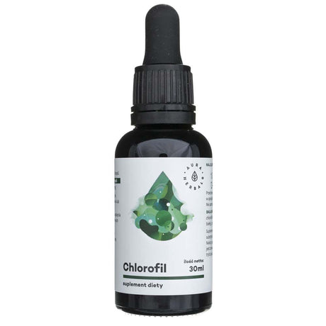 Aura Herbals Clorofilă din mure albe, Picături - 30 ml