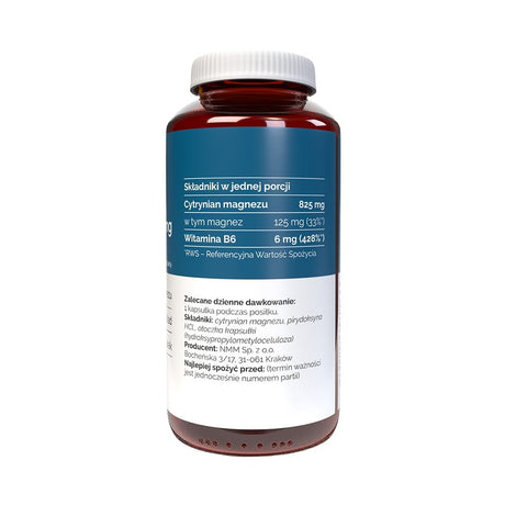 Vitaler's Magneziu 125 mg + Vitamina B6 6 mg - 120 capsule