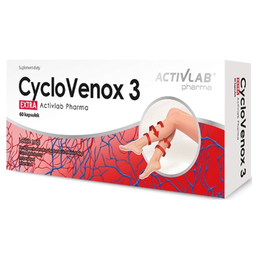 Activlab Pharma CycloVenox 3 Extra - 60 Capsules