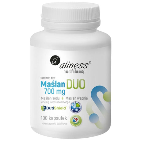 Aliness Maślan DUO (Calcium + Sodium) 700 mg - 100 Capsules