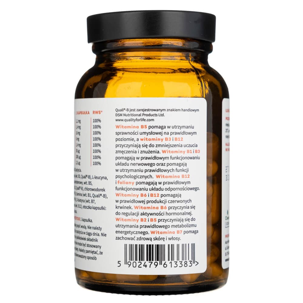 Aura Herbals Vitamin B Complex - 90 Capsules