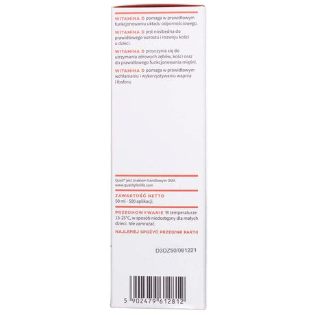 Aura Herbals Vitamin D3 for Children MCT, Aerosol - 50 ml