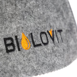 Bilovit Felt Sauna Cap, Grey - 1 Piece