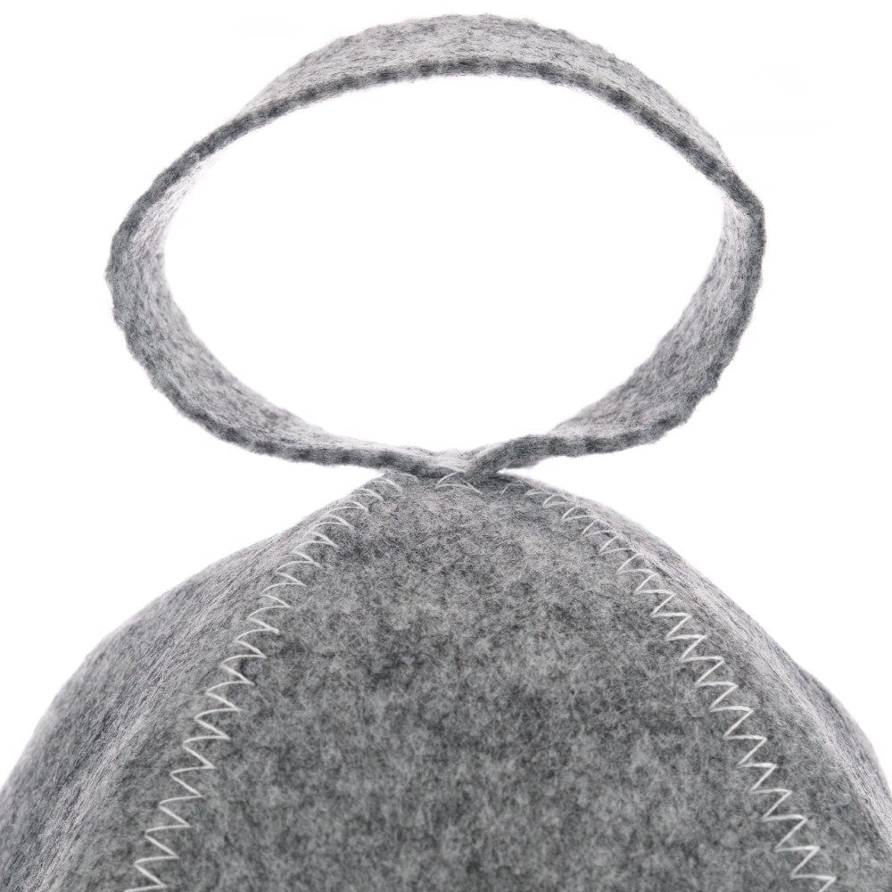 Bilovit Felt Sauna Cap, Grey - 1 Piece