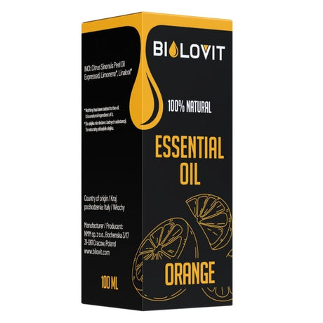 Bilovit Orange Essential Oil - 100 ml