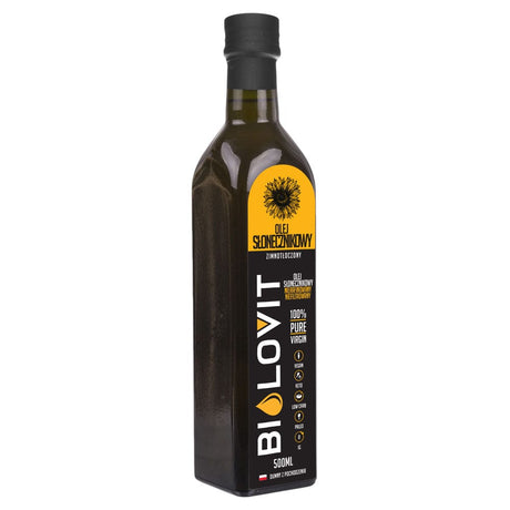 Bilovit Sunflower Oil Cold Pressed - 500 ml