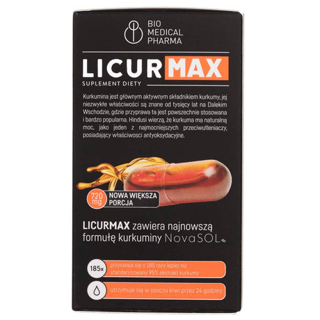 Bio Medical Pharma Pharma Licur Max - 60 Capsules