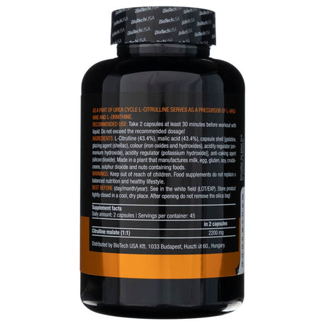 BioTech USA Citrulline Malate - 60 Capsules