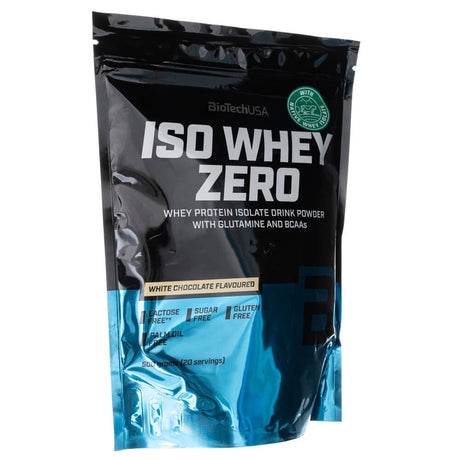 BioTech USA Iso Whey Zero, White Chocolate Flavoured - 500 g