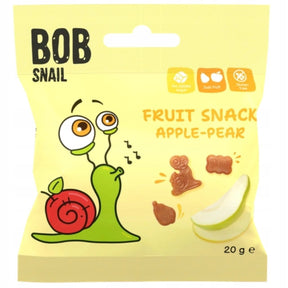 Bob Snail Apple and Pear Snack without Sugar - 20 g