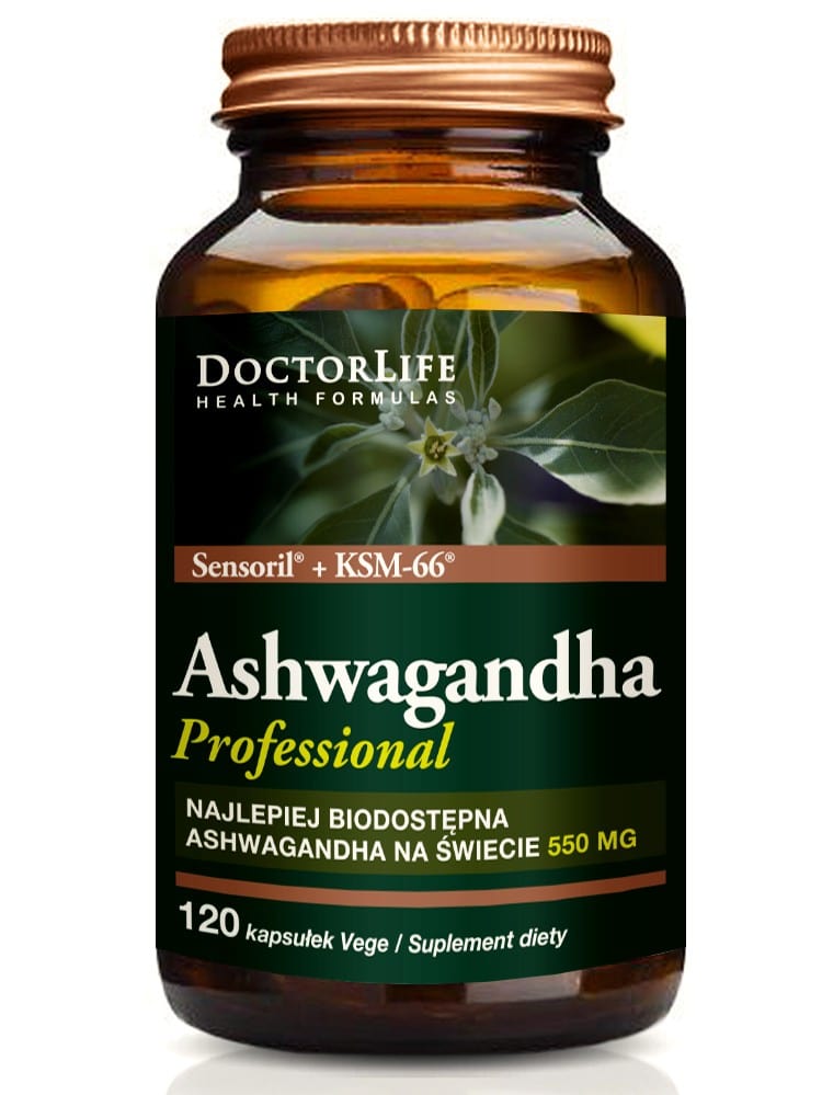 Doctor Life Ashwagandha Professional - 120 Capsules