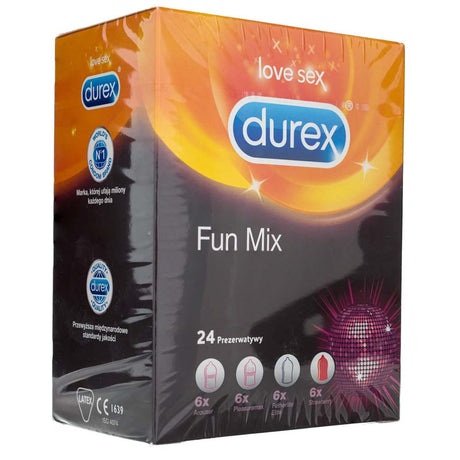 Durex Fun Mix Condom Set - 24 pieces