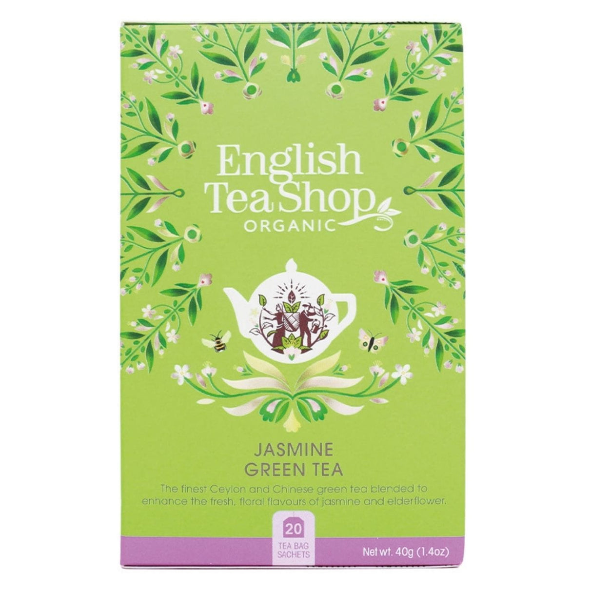 English Tea Shop Jasmine Green Tea – 20 Sachets