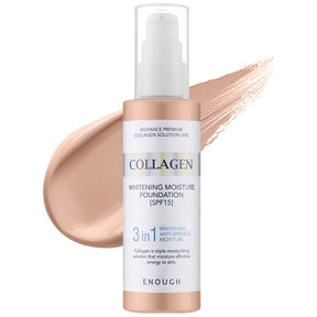 Enough Collagen 3in1 Whitening Moisture Foundation Shade 21 - 100 ml