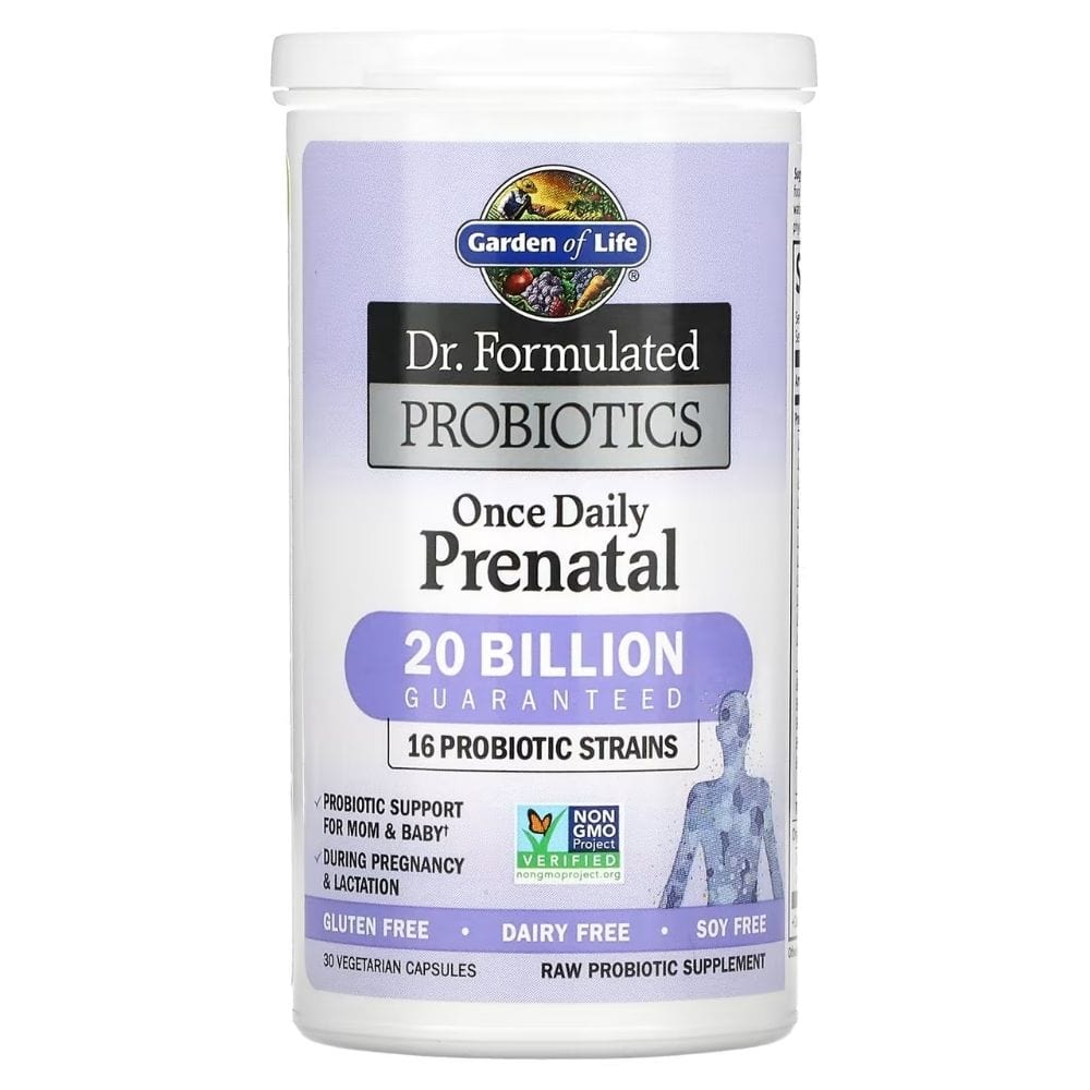 Garden of Life Dr. Formulated Probiotics Once Daily Prenatal - 30 Capsules