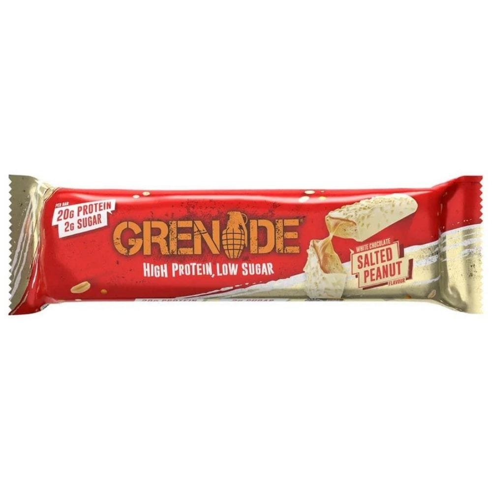 Grenade Protein Bar, Peanuts with White Chocolate - 60 g