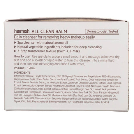 Heimish All Clean Balm Make-up Removal - 120 ml