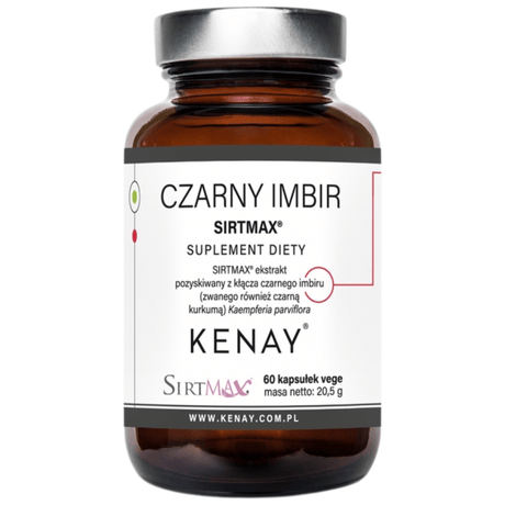 Kenay Black Ginger Sirtmax - 60 Capsules