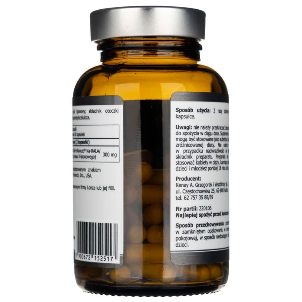 Kenay R-Lipoic Acid R-ALA Bio-Enhanced® - 60 Capsules