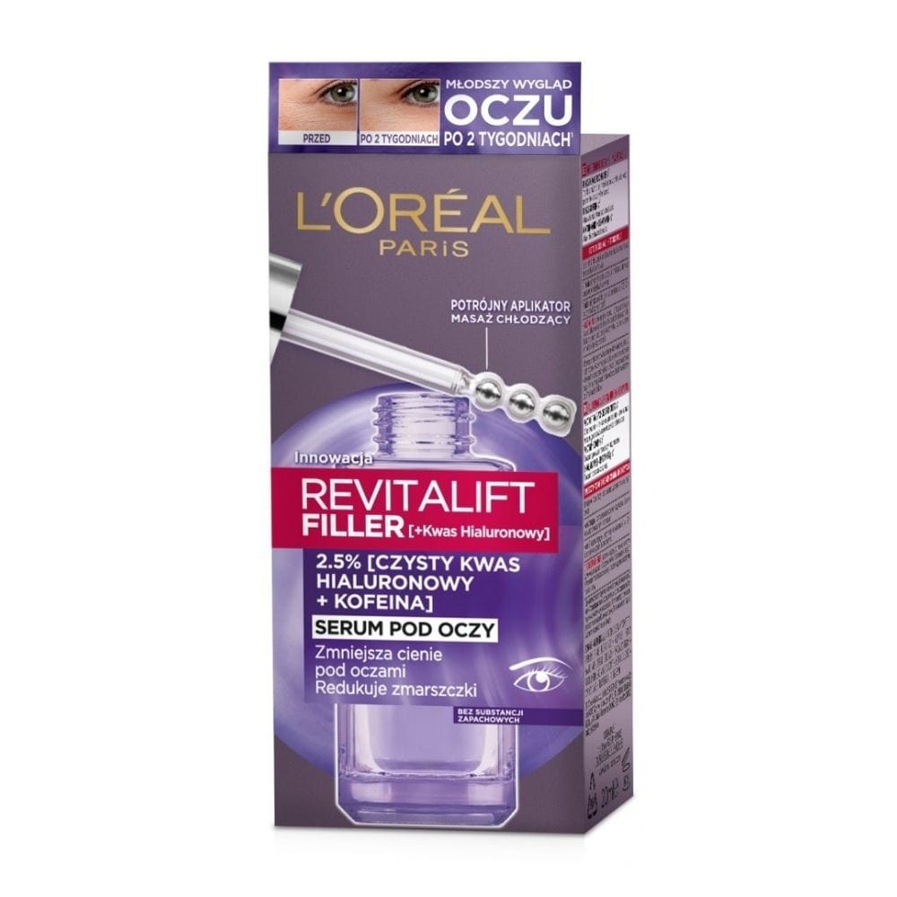 L'Oréal Paris Revitalift Filler Eye Serum with Hyaluronic Acid - 20 ml