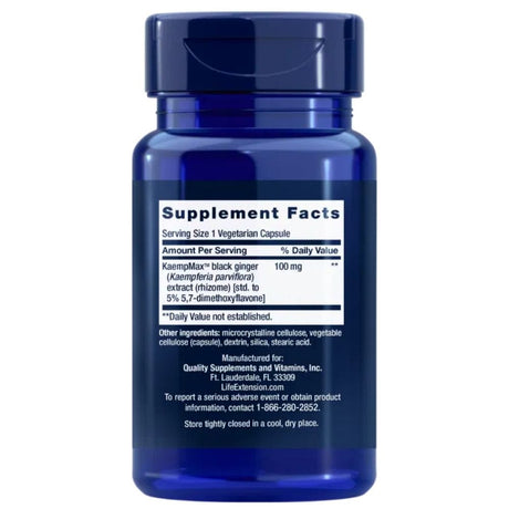 Life Extension Male Vascular Sexual Support - 30 Veg Capsules