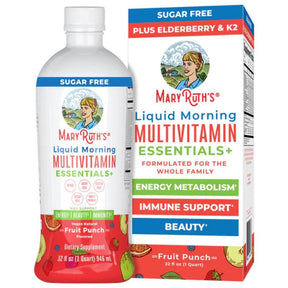 MaryRuth's Liquid Morning Multivitamin Essentials+, Fruit Punch - 946 ml