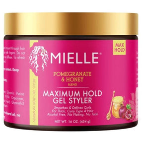 Mielle Organics Pomegranate & Honey Maximum Hold Gel Styler - 454 g