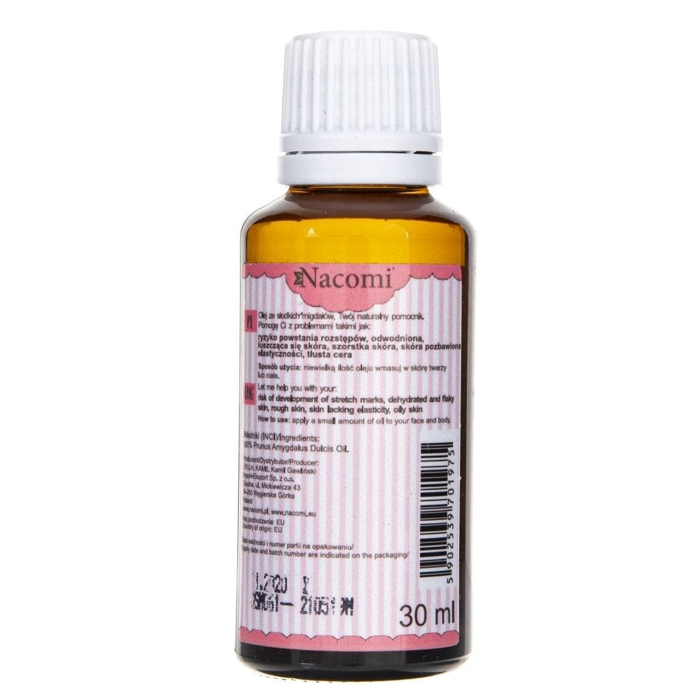 Nacomi Sweet Almond Oil BIO - 30 ml