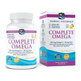 Nordic Naturals Omega-3 Lemon 565 mg + GLA 70 mg - 60 Softgels