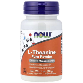 NOW Foods L-Theanine Pure Powder - 28 g
