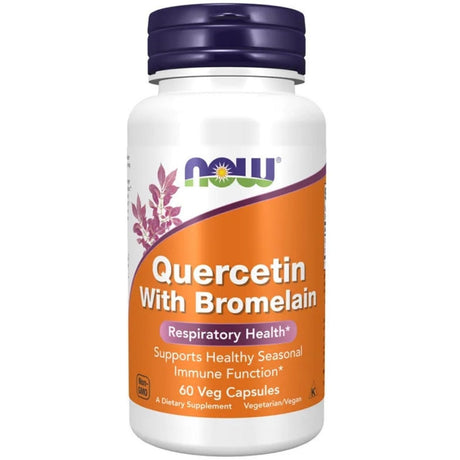 Now Foods Quercetin with Bromelain - 60 Veg Capsules
