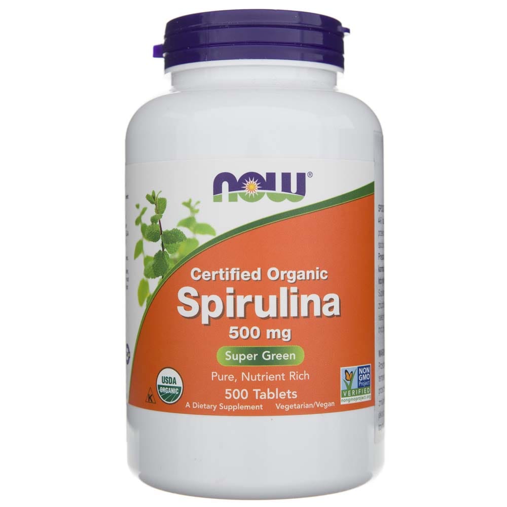 Now Foods Spirulina 500 mg - 500 Tablets