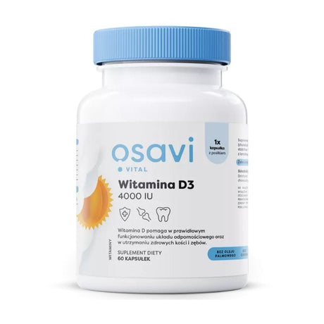 Osavi Vitamin D3 4000 IU - 60 Capsules