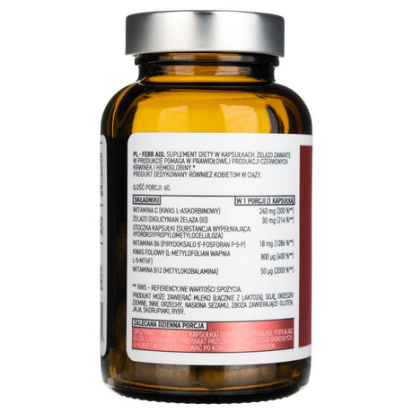 Ostrovit Pharma Ferr Aid - 60 Capsules