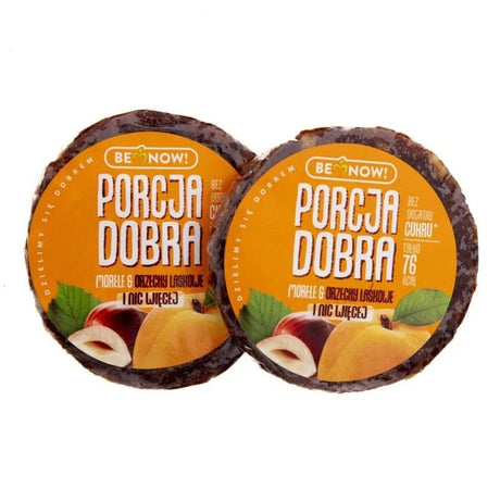 Porcja Dobra Disc 2-pack, Apricot Nut - 50 g