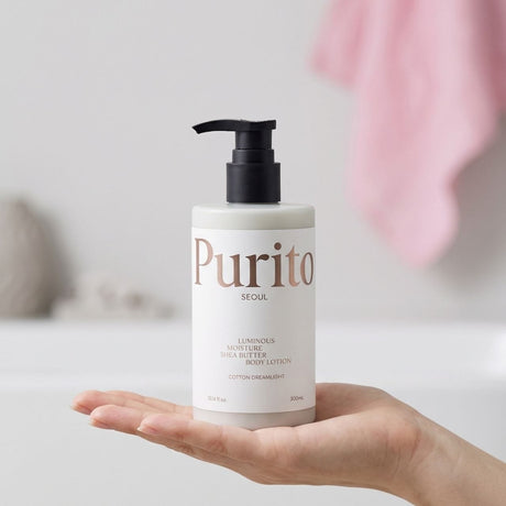 Purito Luminous Moisture Shea Butter Body Lotion, Cotton Dreamlight - 300 ml